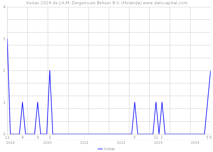 Visitas 2024 de J.A.M. Dingenouts Beheer B.V. (Holanda) 