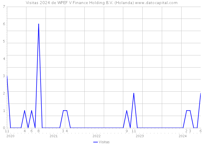 Visitas 2024 de WPEF V Finance Holding B.V. (Holanda) 
