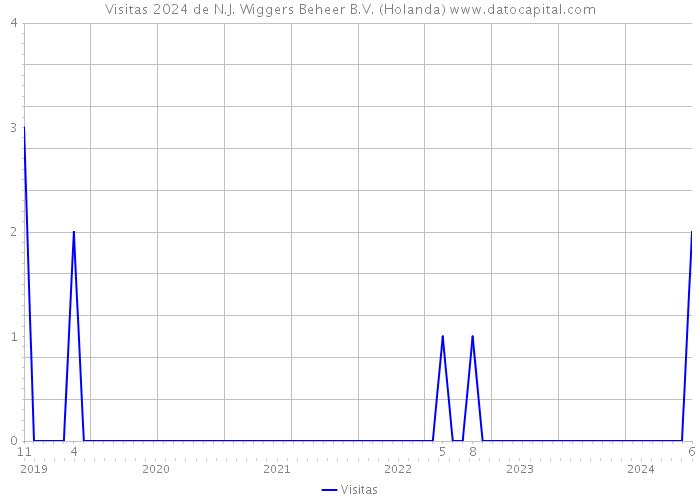 Visitas 2024 de N.J. Wiggers Beheer B.V. (Holanda) 