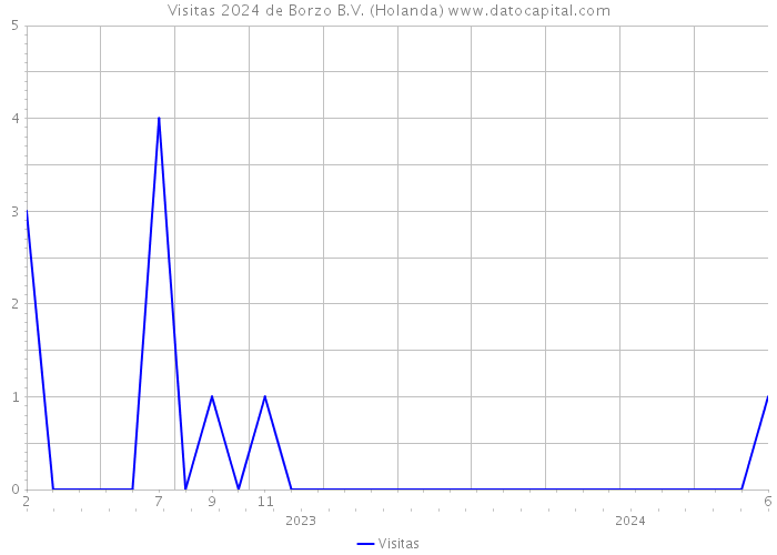 Visitas 2024 de Borzo B.V. (Holanda) 