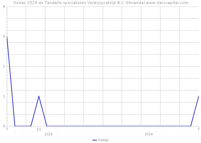 Visitas 2024 de Tandarts specialisten Verwijspraktijk B.V. (Holanda) 