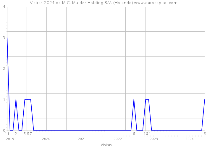 Visitas 2024 de M.C. Mulder Holding B.V. (Holanda) 