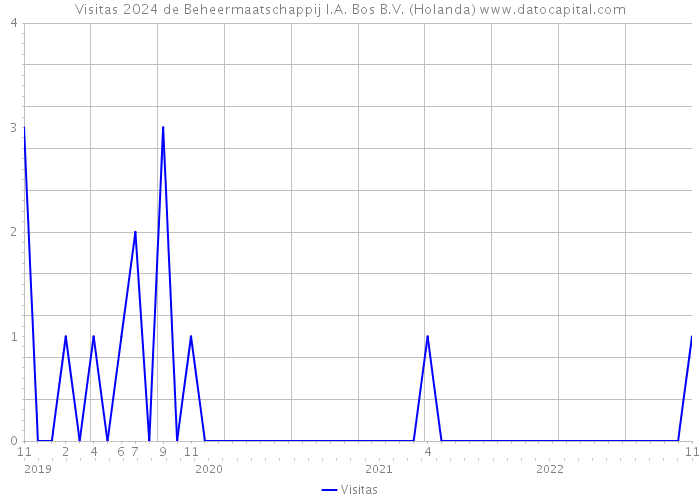 Visitas 2024 de Beheermaatschappij I.A. Bos B.V. (Holanda) 