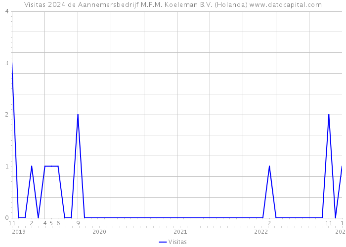 Visitas 2024 de Aannemersbedrijf M.P.M. Koeleman B.V. (Holanda) 