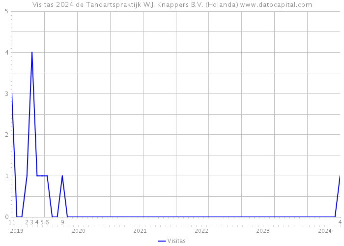 Visitas 2024 de Tandartspraktijk W.J. Knappers B.V. (Holanda) 