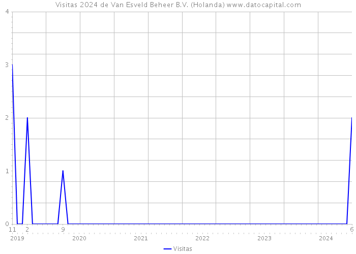 Visitas 2024 de Van Esveld Beheer B.V. (Holanda) 