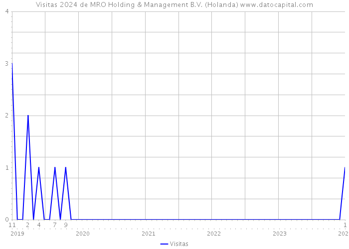 Visitas 2024 de MRO Holding & Management B.V. (Holanda) 