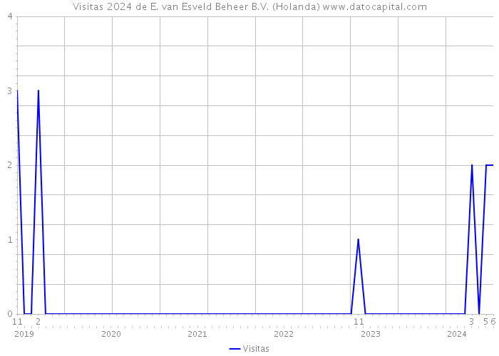 Visitas 2024 de E. van Esveld Beheer B.V. (Holanda) 