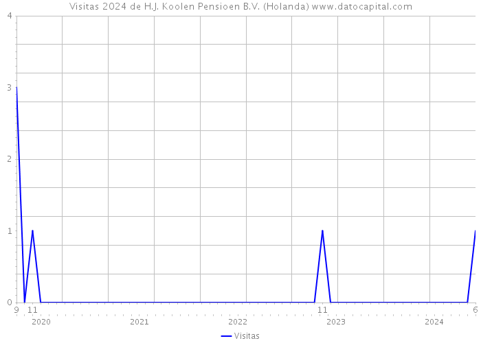 Visitas 2024 de H.J. Koolen Pensioen B.V. (Holanda) 