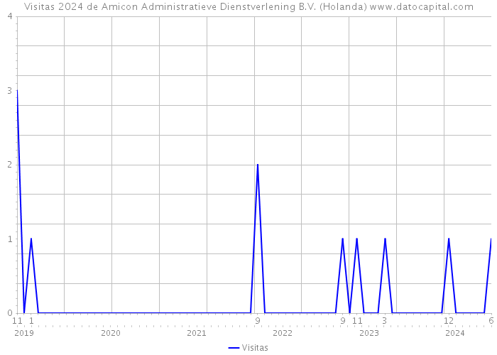 Visitas 2024 de Amicon Administratieve Dienstverlening B.V. (Holanda) 