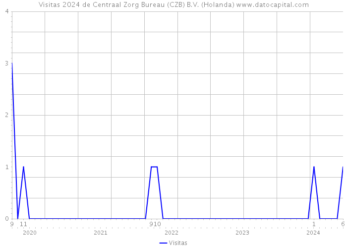 Visitas 2024 de Centraal Zorg Bureau (CZB) B.V. (Holanda) 