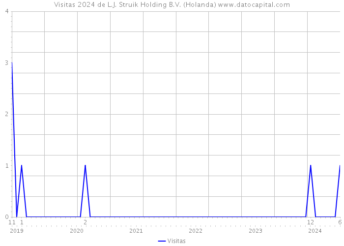 Visitas 2024 de L.J. Struik Holding B.V. (Holanda) 