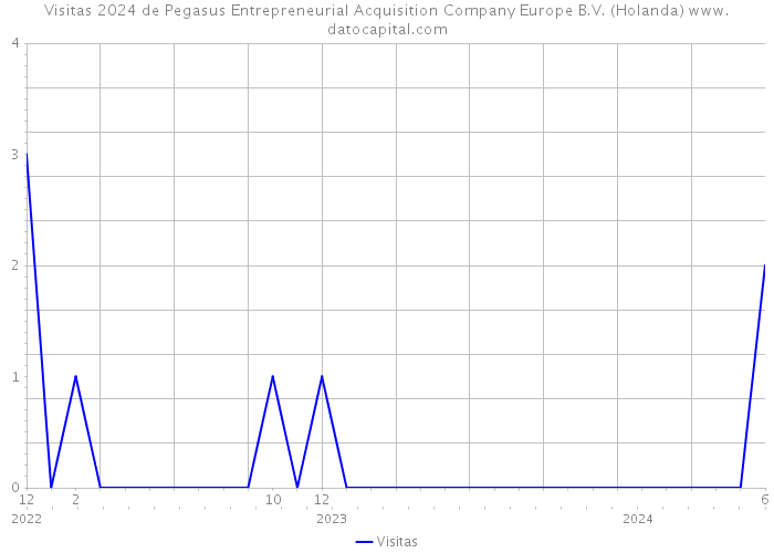 Visitas 2024 de Pegasus Entrepreneurial Acquisition Company Europe B.V. (Holanda) 
