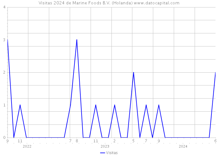 Visitas 2024 de Marine Foods B.V. (Holanda) 