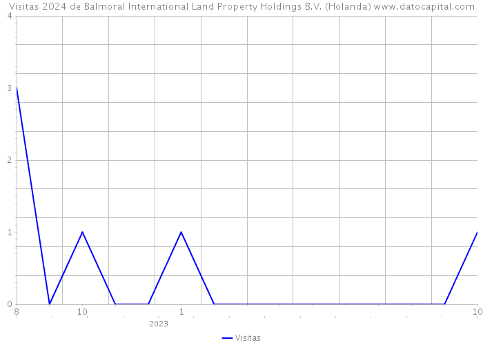 Visitas 2024 de Balmoral International Land Property Holdings B.V. (Holanda) 