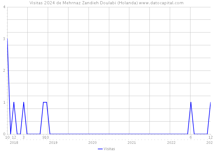 Visitas 2024 de Mehrnaz Zandieh Doulabi (Holanda) 