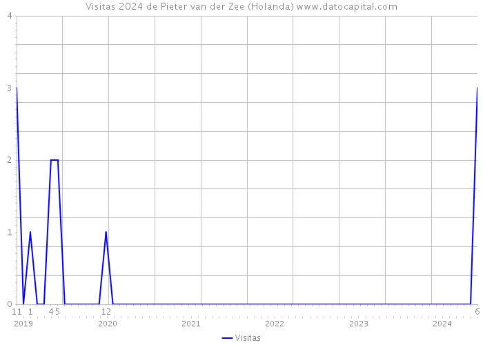Visitas 2024 de Pieter van der Zee (Holanda) 