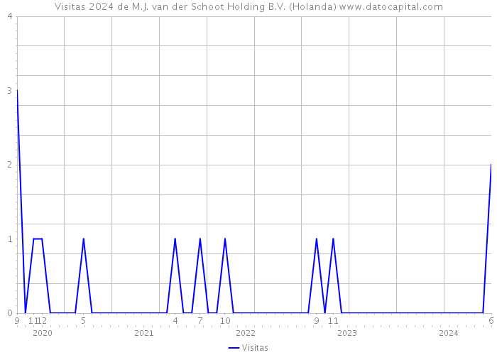 Visitas 2024 de M.J. van der Schoot Holding B.V. (Holanda) 