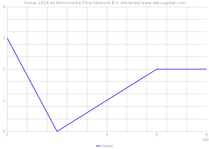 Visitas 2024 de Metromedia Fiber Network B.V. (Holanda) 