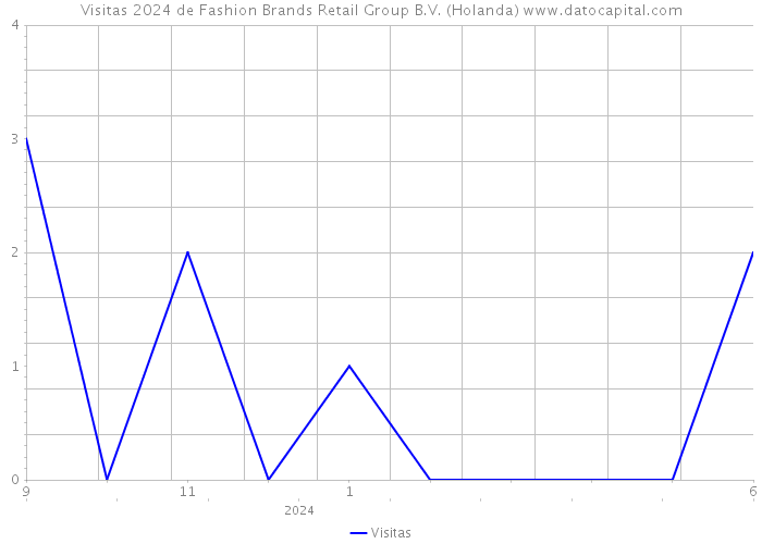 Visitas 2024 de Fashion Brands Retail Group B.V. (Holanda) 