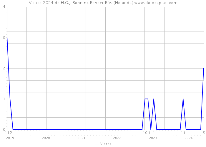 Visitas 2024 de H.G.J. Bannink Beheer B.V. (Holanda) 