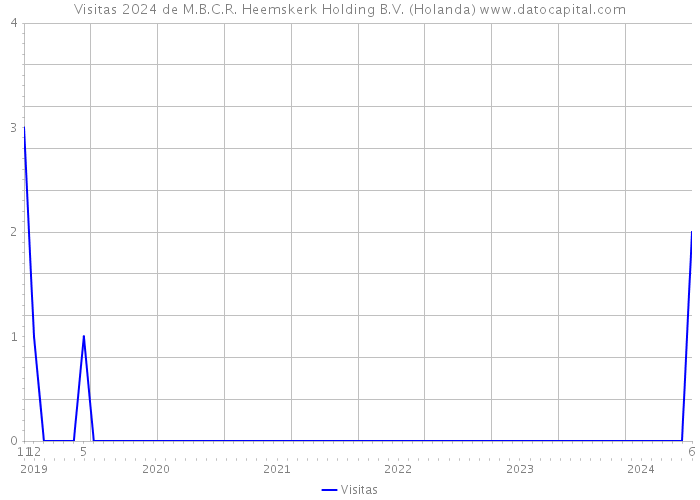 Visitas 2024 de M.B.C.R. Heemskerk Holding B.V. (Holanda) 