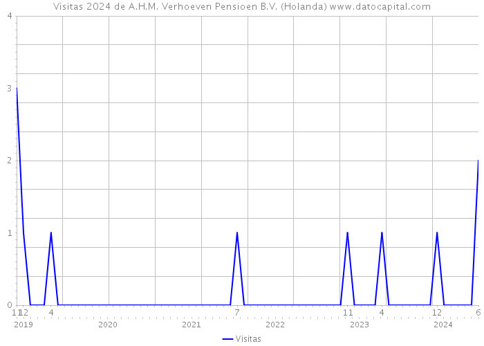 Visitas 2024 de A.H.M. Verhoeven Pensioen B.V. (Holanda) 