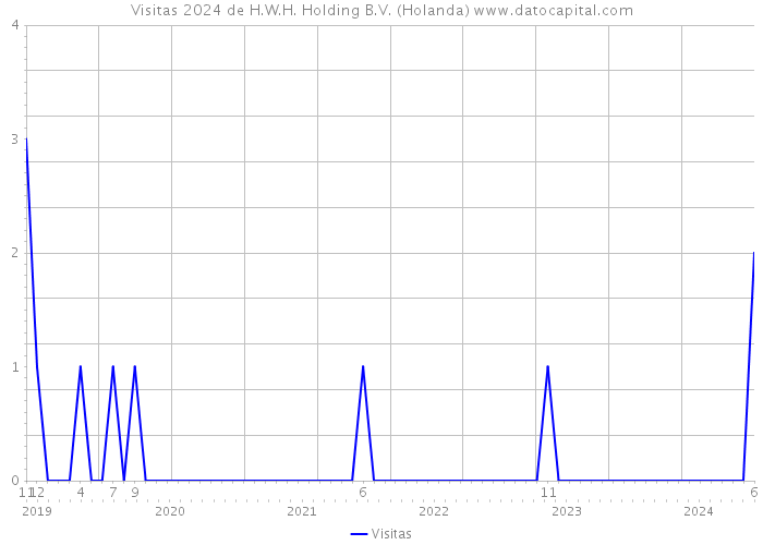 Visitas 2024 de H.W.H. Holding B.V. (Holanda) 