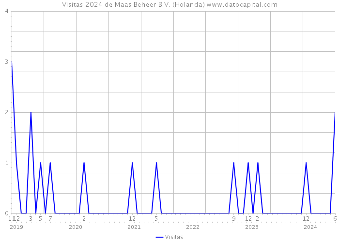 Visitas 2024 de Maas Beheer B.V. (Holanda) 