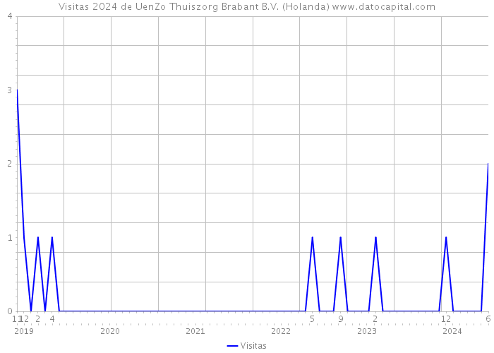 Visitas 2024 de UenZo Thuiszorg Brabant B.V. (Holanda) 