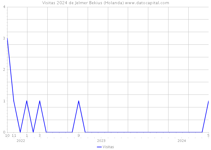 Visitas 2024 de Jelmer Bekius (Holanda) 