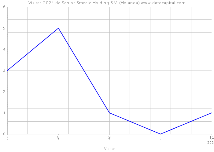 Visitas 2024 de Senior Smeele Holding B.V. (Holanda) 