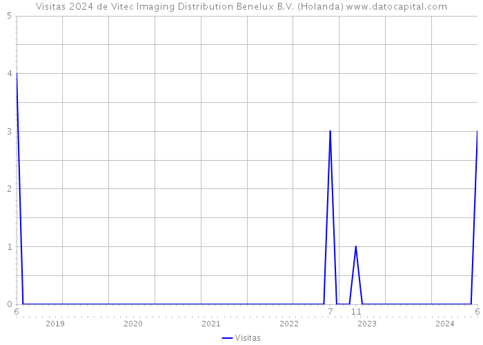 Visitas 2024 de Vitec Imaging Distribution Benelux B.V. (Holanda) 
