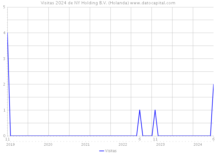 Visitas 2024 de NY Holding B.V. (Holanda) 