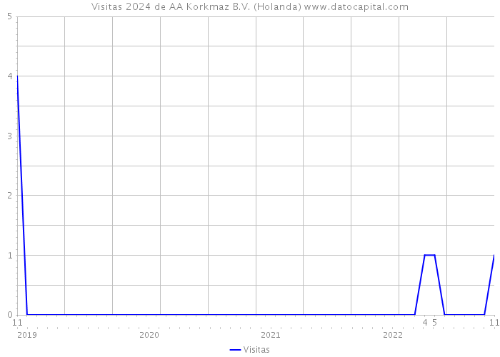 Visitas 2024 de AA Korkmaz B.V. (Holanda) 