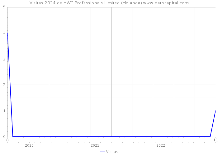 Visitas 2024 de HWC Professionals Limited (Holanda) 