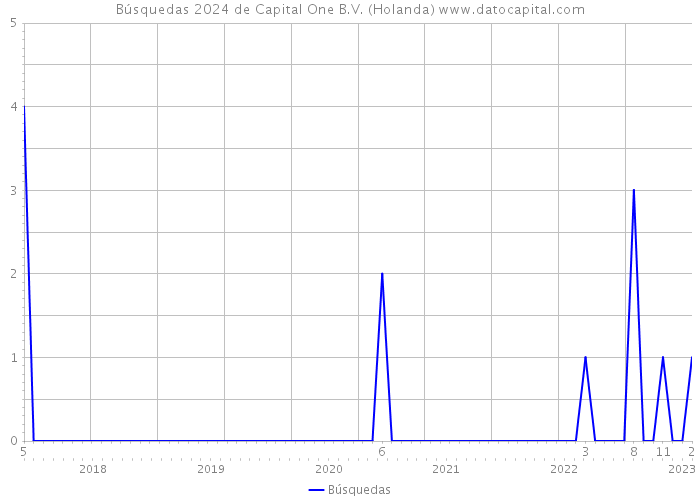 Búsquedas 2024 de Capital One B.V. (Holanda) 
