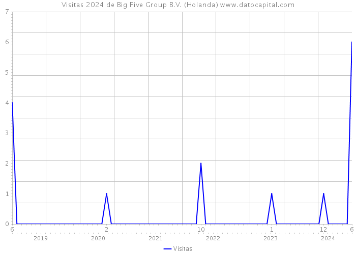 Visitas 2024 de Big Five Group B.V. (Holanda) 