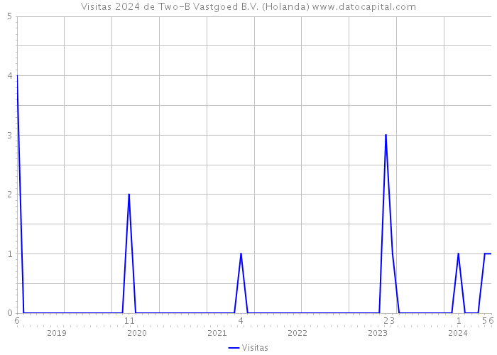 Visitas 2024 de Two-B Vastgoed B.V. (Holanda) 