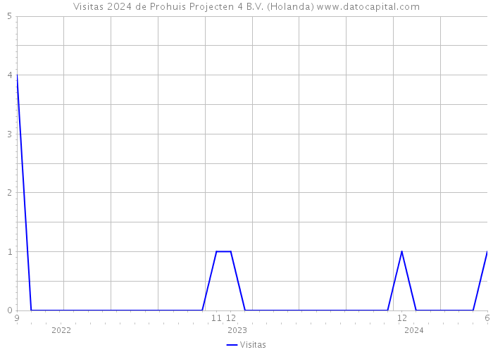 Visitas 2024 de Prohuis Projecten 4 B.V. (Holanda) 