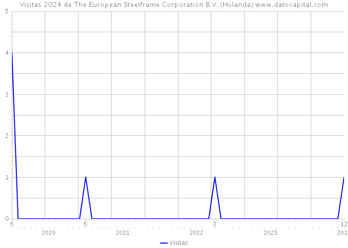 Visitas 2024 de The European Steelframe Corporation B.V. (Holanda) 