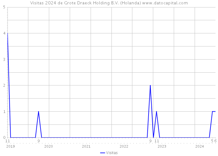 Visitas 2024 de Grote Draeck Holding B.V. (Holanda) 