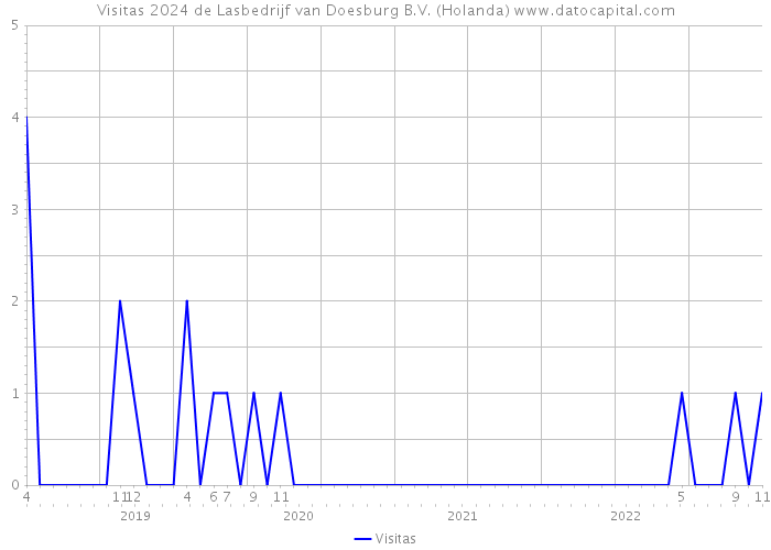 Visitas 2024 de Lasbedrijf van Doesburg B.V. (Holanda) 