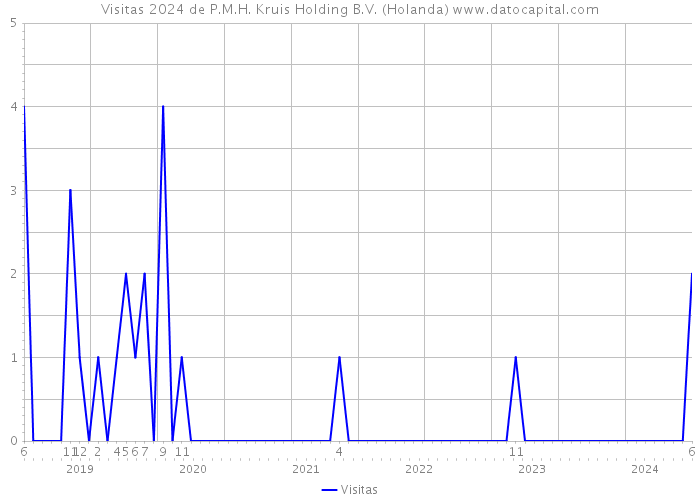 Visitas 2024 de P.M.H. Kruis Holding B.V. (Holanda) 