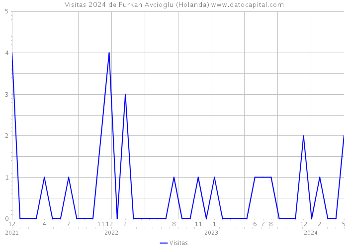 Visitas 2024 de Furkan Avcioglu (Holanda) 