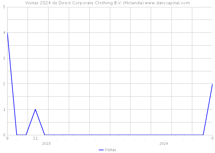 Visitas 2024 de Direct Corporate Clothing B.V. (Holanda) 