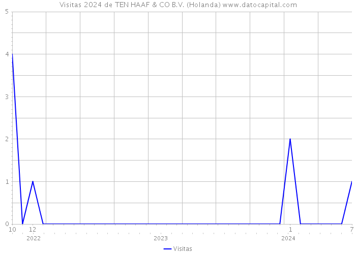 Visitas 2024 de TEN HAAF & CO B.V. (Holanda) 