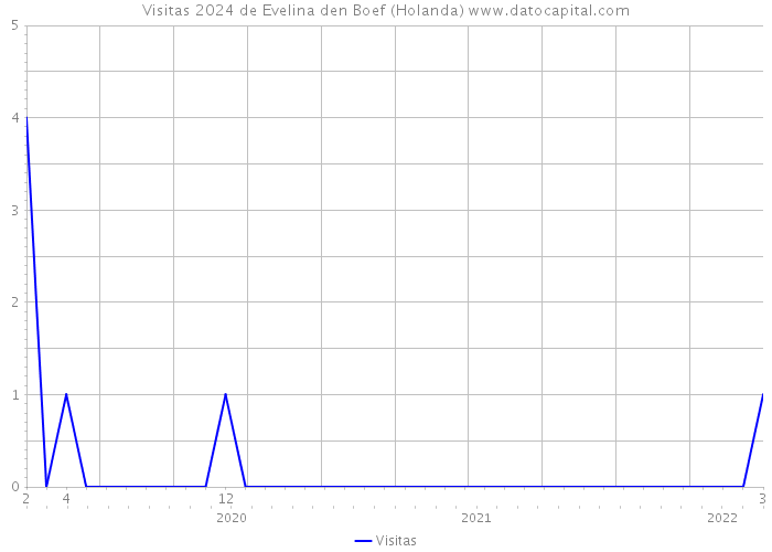 Visitas 2024 de Evelina den Boef (Holanda) 