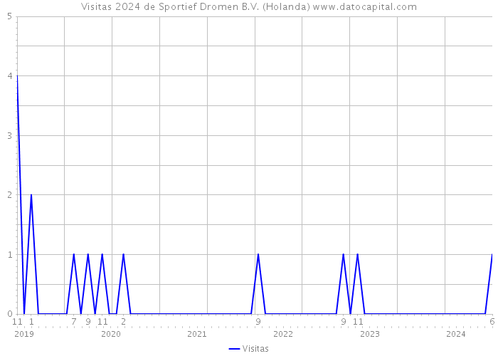 Visitas 2024 de Sportief Dromen B.V. (Holanda) 