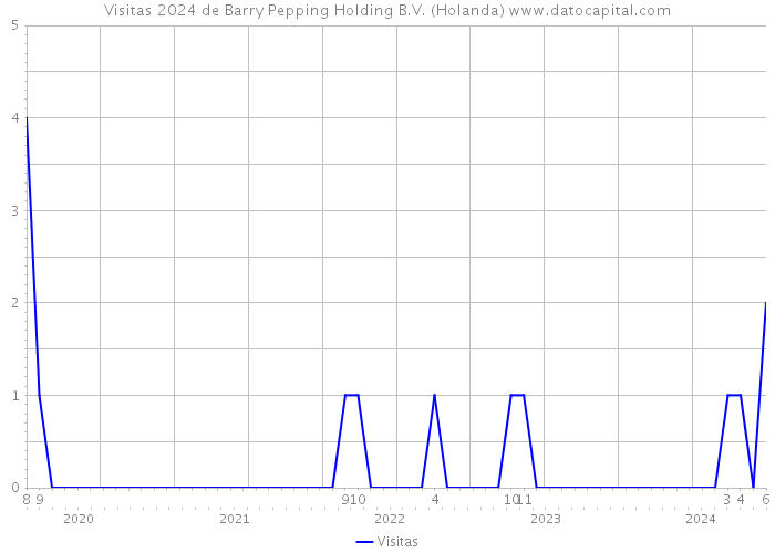 Visitas 2024 de Barry Pepping Holding B.V. (Holanda) 